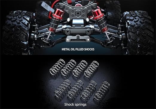 Rc Truck 4x4 Rc Brushless Rc Truck 14209 Electric Powered RC Car Brushless Motor and Esc, Rc Cars for Adults,1/14 4wd High Speed Rc Cars Drift for Adults Off Road Rc Car - Image 4